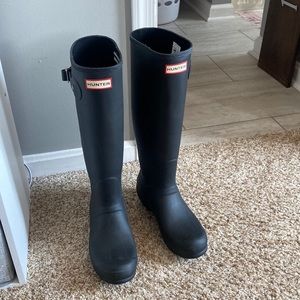Hunter Black Original Tall Boots